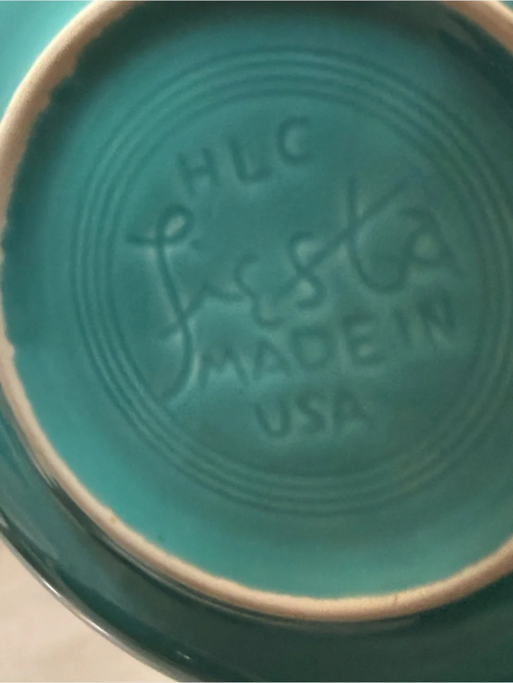Fiesta Fiestaware Rimmed Soup Cereal Bowl Turquoise